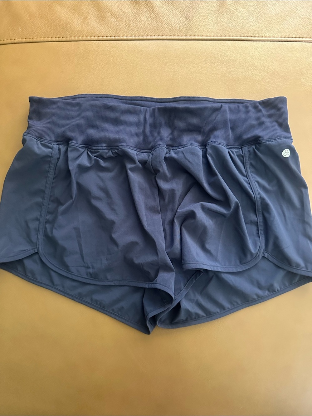 Zella Navy Layered Athletic Shorts